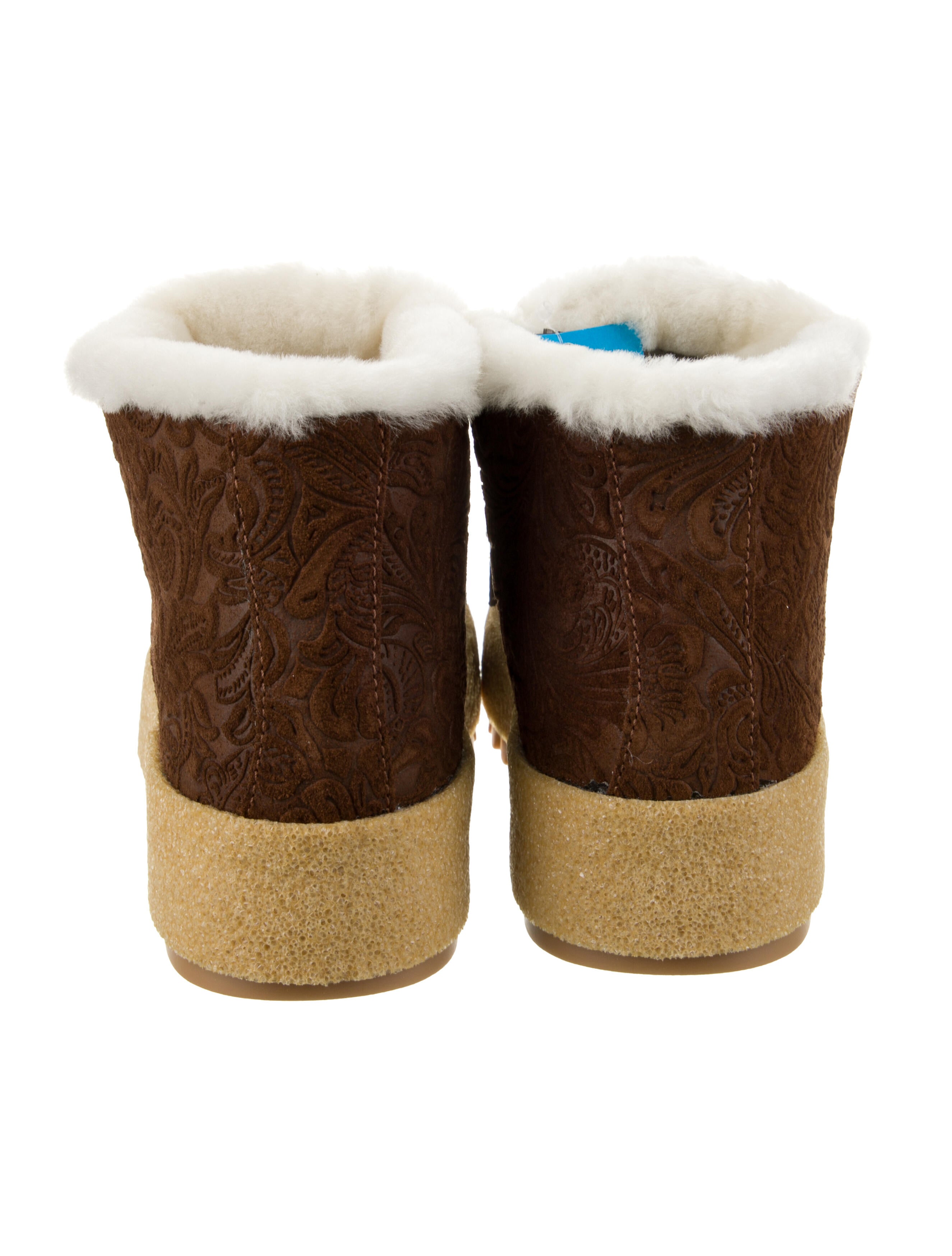 Montelliana Suede Lace-Up Boots